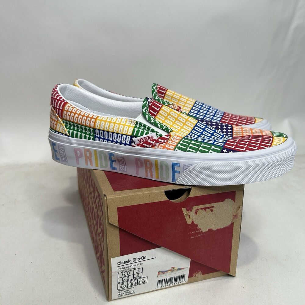 Vans Classic Slip-On “Pride/Multi True White” 2024